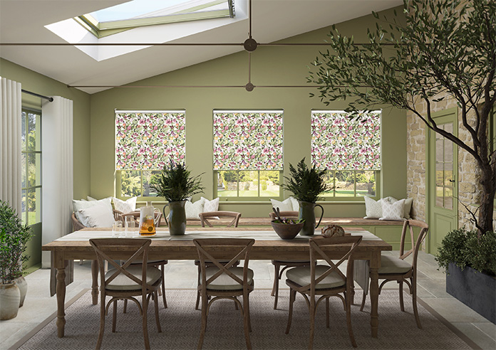Clemence, Plum Blush - Twist&Fit Roller Blind - Image 8